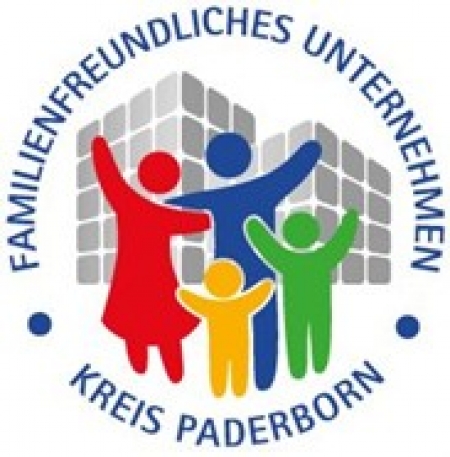 Logo: Familienfreundliches Unternehmen, Kreis Paderborn ©Kreis Paderbor